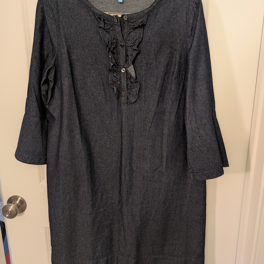 Elegant Denim Dress